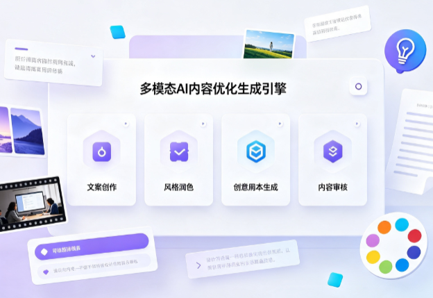 小河区AI智能内容优化创新 多模态生成技术丰富数字内容创作生态