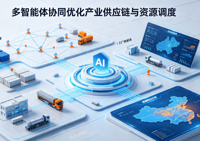小河区AI 智能体 Geo 优化重塑产业链空间调度体系，打通仓储运输全链路