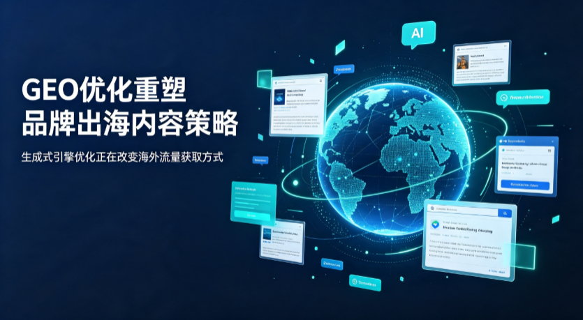 小河区AI 时代 GEO 兴起，品牌出海内容策略迎来重大调整